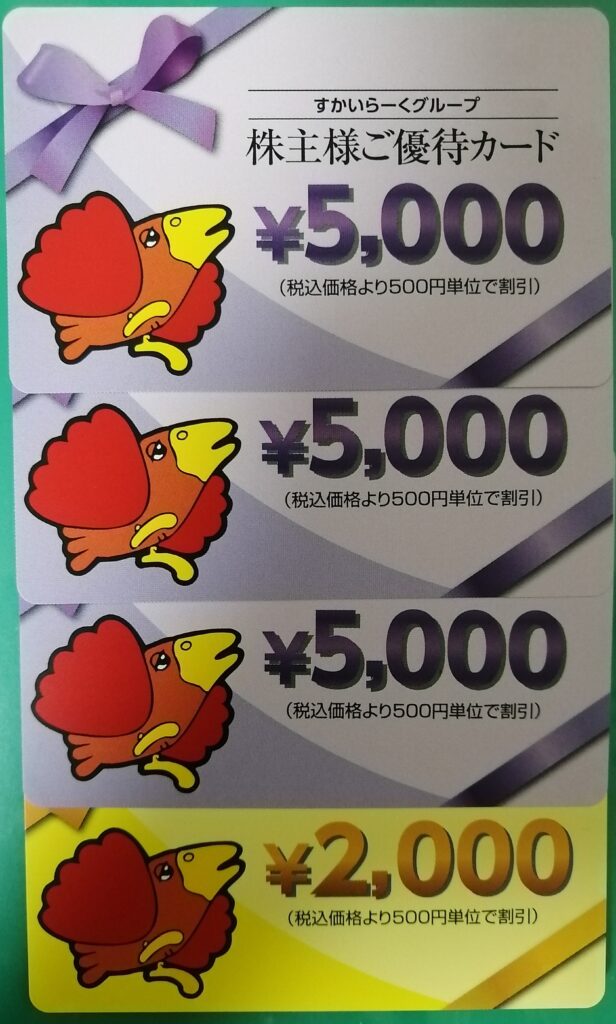 【送料無料】すかいらーく9000円分