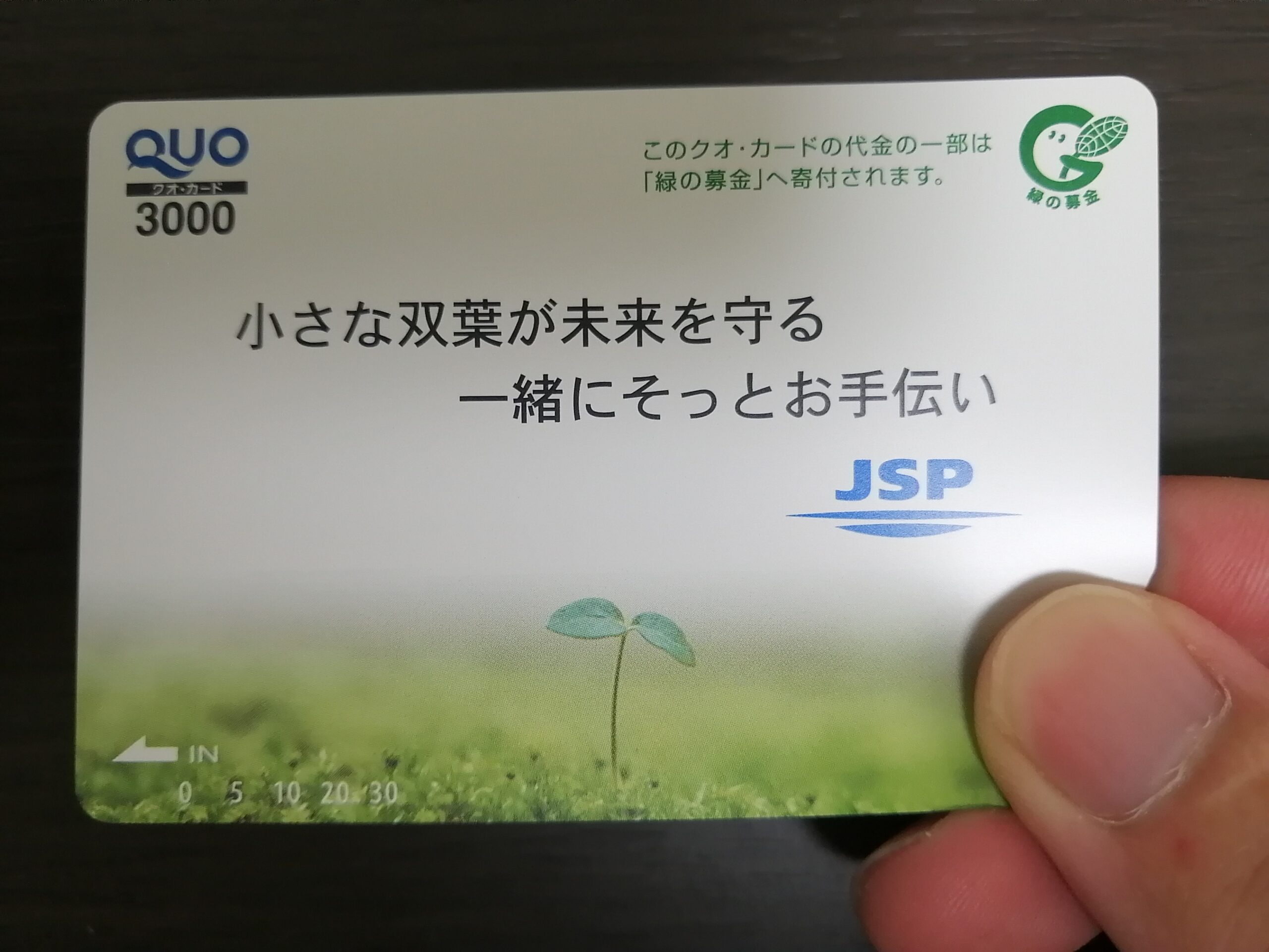 JSP（7942）/株主優待】クオカード3000円分を450円でゲットする具体的 